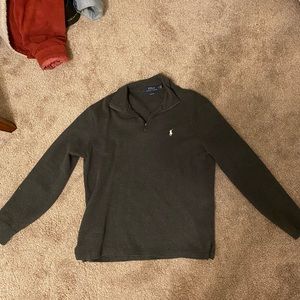 Small Gray Ralph Lauren Polo Pullover Jacket